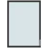 Lijst voor borden Franken AR15102 A3 zwart 470x10x650mm 2 stuks