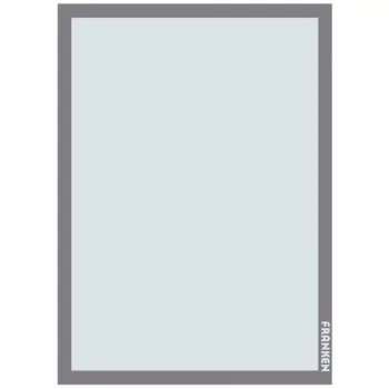 Bordlijst Franken AR15132 zilver A3 470x10x650mm 2 stuks