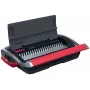 GBC CombBind® CB15 handmatige bindmachine, kam-bindmachine, handmatig, 165 vel, zwart, rood