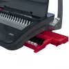 GBC CombBind® CB15 handmatige bindmachine, kam-bindmachine, handmatig, 165 vel, zwart, rood