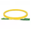 Glasvezel-patchkabel EQUIP E2000/APC naar LC/APC 5,00 m SM duplex OS2 geel