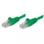 Goobay 5m RJ45 Cat 5e-netwerkkabel groen Cat5e U/UTP (UTP)