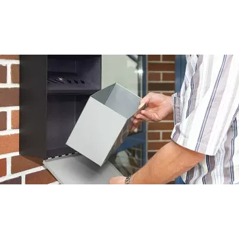 Asbak Wedo 170 38112 roestvrij staal