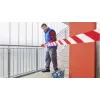 Afzetband TESA 58137 rood wit 100m