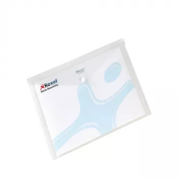 Rexel Popper Wallet A4 wit (5), A4, polypropyleen (PP), wit, 150 blad, 335 mm, 235 mm