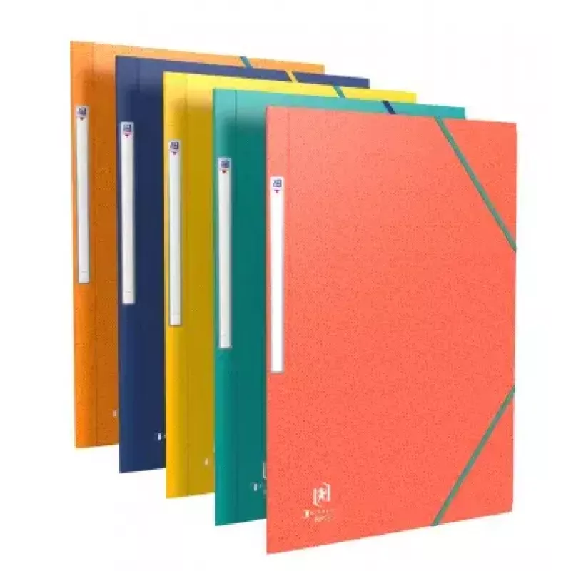 ELBA Boston hoekelastiekmap, A4, gesorteerd, karton 0,5 mm, met beschriftingslip – 10-pack (120515.20)