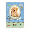 Herlitz Pretty Pets schilderblok A4, 75 vellen, 70 g/m2, diverse designs, verpakking van 5