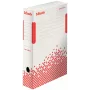 Esselte archiefdoos Speedbox FSC® 80 mm, papier, wit, A4, liggend/staand, 80 mm, 250 mm