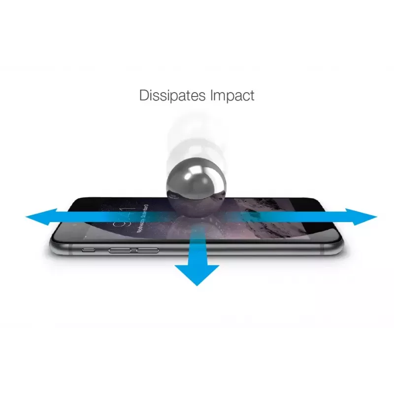 Beeldschermbeschermfolie JustMobile AutoHeal voor iPhone 6 Plus/6s Plus