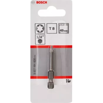Schroefbit Bosch 2607001628 T8 extra hard 49 mm