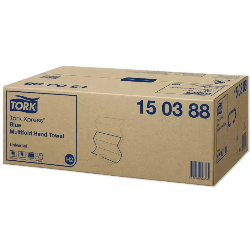 Tork 150388 237 vel papieren handdoekjes blauw