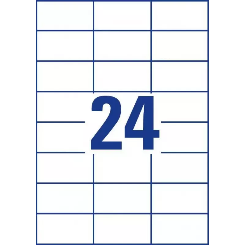 Zelfklevend etiket rechthoek AVERY 3474-10