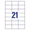 Zelfklevend etiket rechthoek AVERY 3652-10