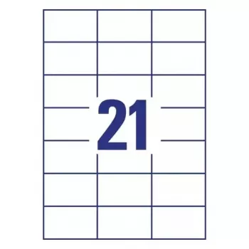 Zelfklevend etiket rechthoek AVERY 3652-10