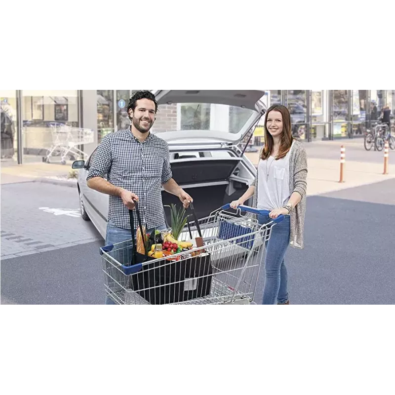 Boodschappenmand Wedo BigBox Shopper zwart