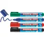 Marker Edding 380 bulletpunt zwart blauw groen rood