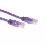 ACT paars 3 meter U/UTP CAT5E-patchkabel met RJ45-stekkers