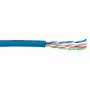Patchkabel ACT CAT5E U/UTP Litze blauw 100m