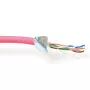 Patchkabel ACT CAT5E F/UTP LSZH Litze rood 100 m