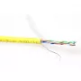 Patchkabel ACT CAT5E F/UTP LSZH Litze geel 100m