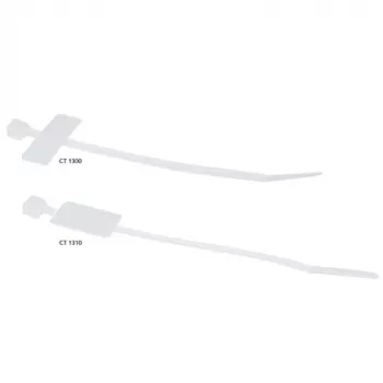 ACT Kabelbinder - voor kabelmarkeerders, lengte 200 mm, breedte 2,5 mm