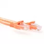 ACT Oranje 20 meter U/UTP CAT6A patchkabel snagless met RJ45-stekkers