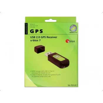 GPS-ontvangermodule USB Navilock NL-701US