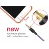 Audiokabel 3,5 mm DeLOCK 85599 2 m paars