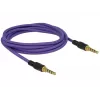 Audiokabel 3,5 mm DeLOCK 85599 2 m paars