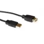 ACT USB 2.0 A-stekker - USB A-bus zwart 1,80 m