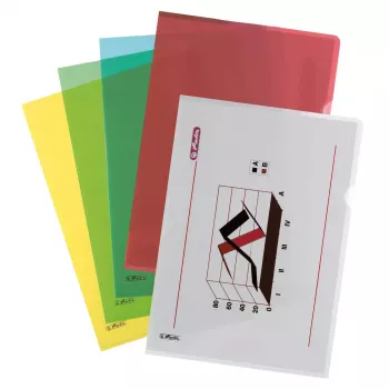 Map Herlitz 50009084 polypropyleen (PP) diverse kleuren A4