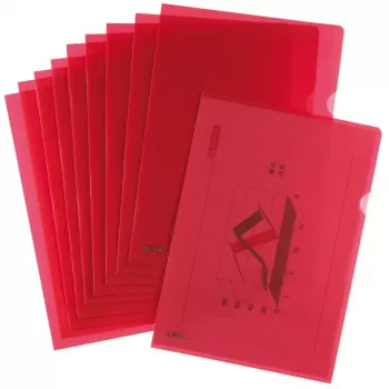 Map Herlitz 50009091 polypropyleen (PP) rood A4