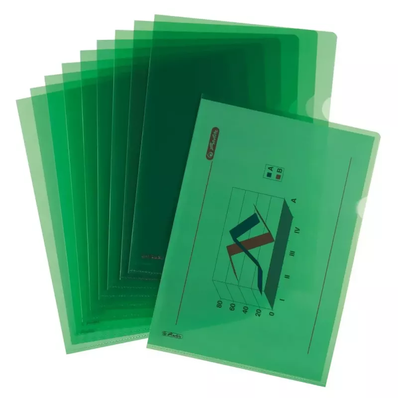 Map Herlitz 50009114 polypropyleen (PP) groen A4