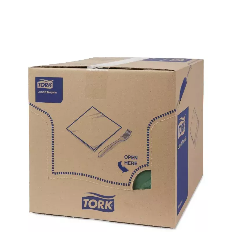 Servetten Tork 150 Soft groen 150 stuks