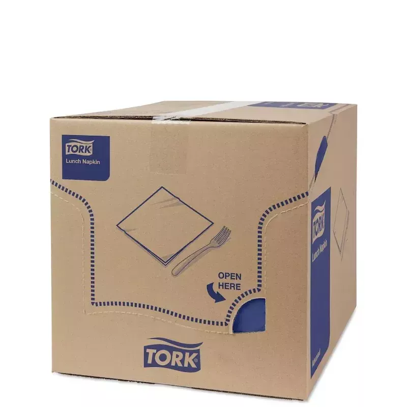 Papieren servetten Tork 477412 blauw 150 stuks