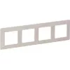 Frame Legrand Valena Life 4-voudig Uw754004 — montageframe voor 4 modules, model 754004
