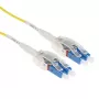 ACT 5 meter Singlemode 9/125 OS2 Polarity Twist glasvezelkabel met LC-stekkers