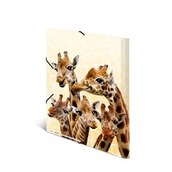 Verzamelmap HERMA Giraffe Friends polypropyleen A3