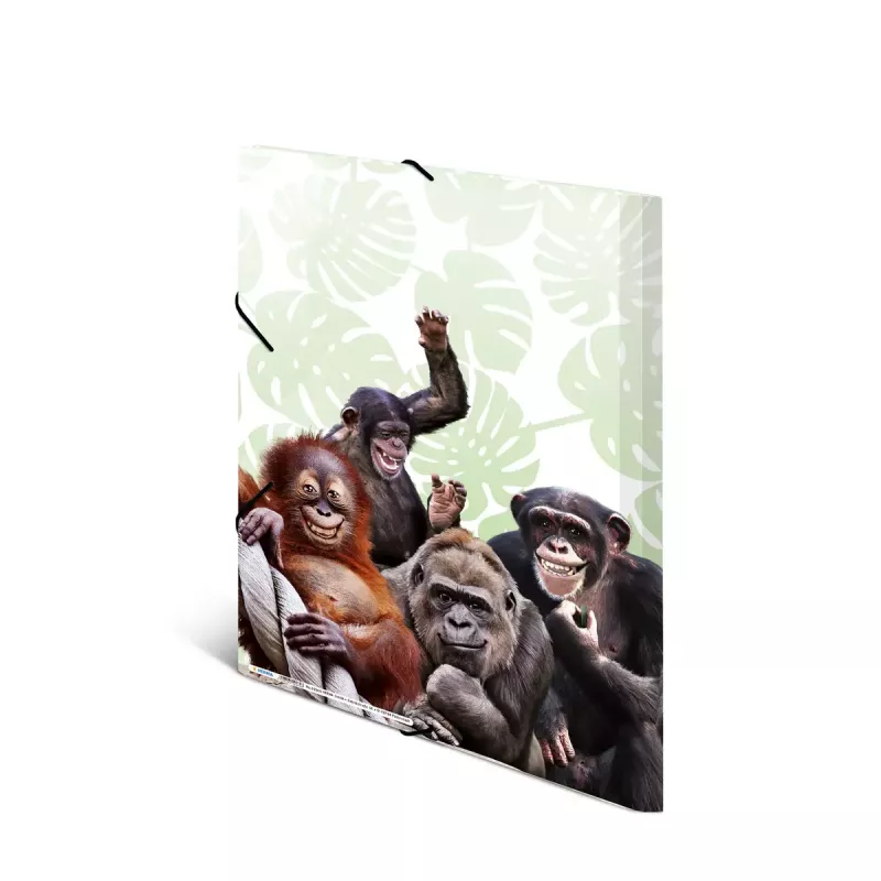 Verzamelmap HERMA Monkey Gang polypropyleen A3