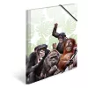 Verzamelmap HERMA Monkey Gang polypropyleen A3