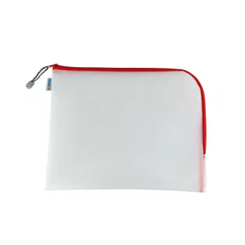 Hard etui HERMA 20014 rood transparant