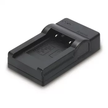 Batterijlader Hama Travel USB voor digitale camera-accu