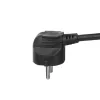 ACT stekkerdoos, 6 stopcontacten, 3 m, zwart