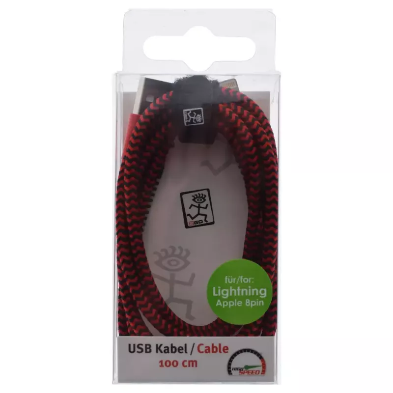 Lightning-kabel 2GO 795946 1 m Rood