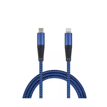 Lightning-kabel 2GO 797196 1 m Blauw USB-C