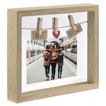 Enkele fotolijst Hama Best Friends eiken MDF 1 stuks