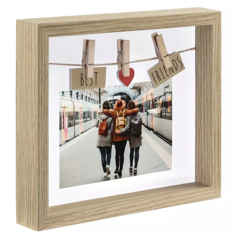 Enkele fotolijst Hama Best Friends eiken MDF 1 stuks