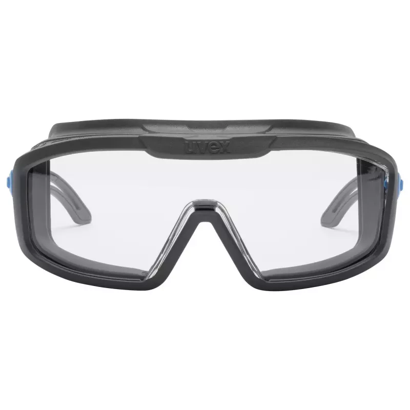 Veiligheidsbril Uvex i-guard polycarbonaat blauw grijs transparant