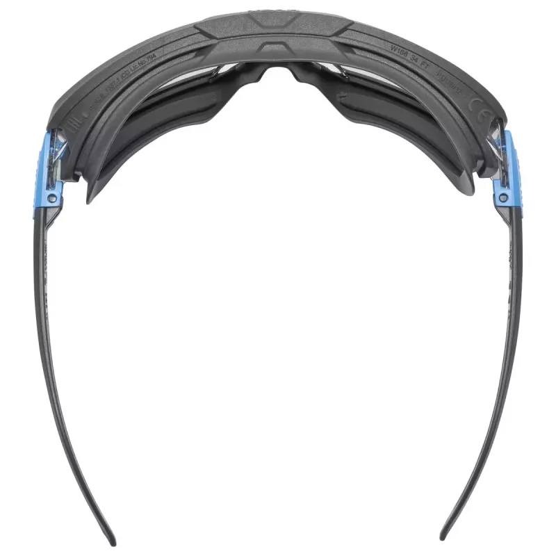 Veiligheidsbril Uvex i-guard polycarbonaat blauw grijs transparant