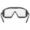 Veiligheidsbril Uvex i-guard polycarbonaat blauw grijs transparant